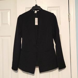 WHBM collarless Suit Jacket